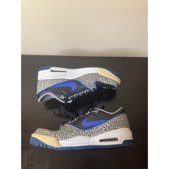 Nike Sz US 9 Air Assault Black Varsity Royal Cement Shoe 2007 - Picture 4 of 11